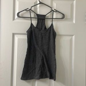 Long grey tank